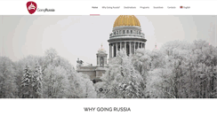 Desktop Screenshot of goingrussia.com
